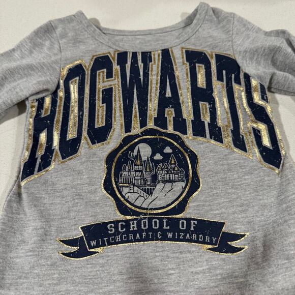 Harry Potter Hogwarts Baby Girl 12M Grey Dress - Picture 2 of 5